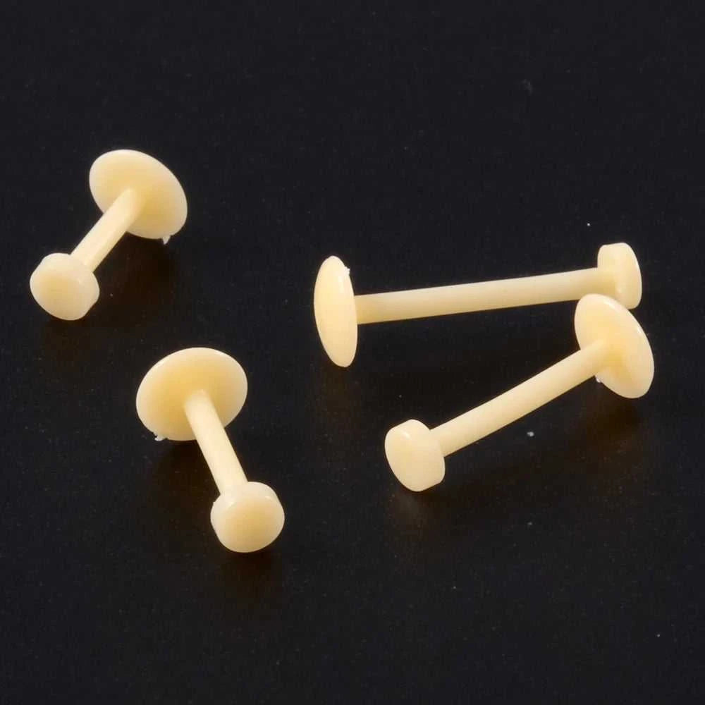 10pcs Bio Flexible PTFE Push-in Pin Labret Retainer Bead Flesh Color Earring Lip Ring Stud Fashion Body Piercing Jewelry The jack market .AU The jack market .AU Jewellery & Chains $ 47 200000783:175#1.2x8x3mm;200001033:200003763#Clear-Cone;200007763:201336100