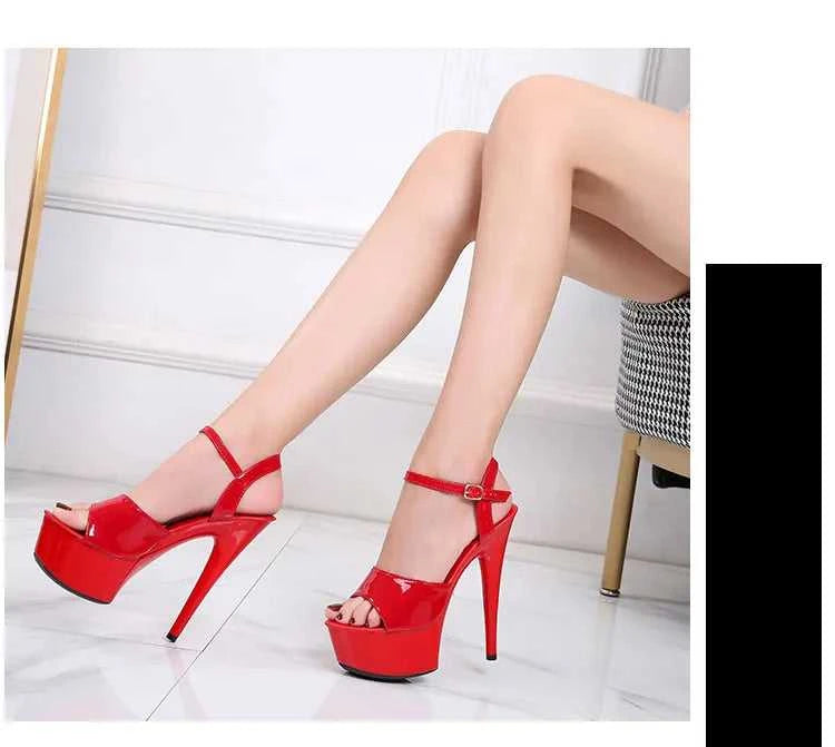2022 Stripper Pole Dance Shoes High Heels Women Sexy Show Shoes Party Club 13 15 17CM Sandals Platform High-heeled Shoes Wedding The jack market .AU The jack market .AU Step Up Your Style: Trendy Shoes for Every Occasion! $ 94 14:366#Blue leopard;200000124:3434