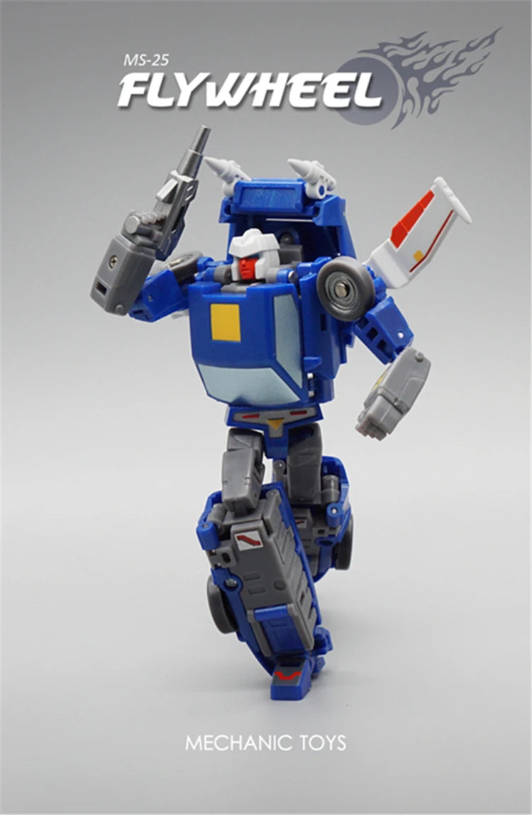 Mini Soundwave With Laserbeak Transformation MFT HS-03 HS03 Hot Soldiers G1 Pocket War Deformation Action Figure Robot Toy Gifts