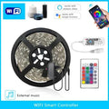 LED Strip DC 12V SMD 5050 Flexible Diode Ribbon Tape RGB 2835 Waterproof LED Light WIFI Remote Controller Works With Alexa Room The jack market .AU The jack market .AU Home $ 71 136:201455535#WIFI Controller Set;14:29#Non-Waterproof;200007763:201336104;249:200006306#SMD 5050;380:202452907#15m