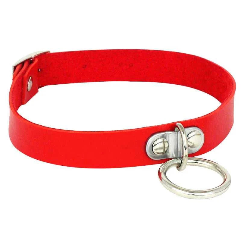 Round PU Leather Choker Collar For Women Gothic Punk Necklace Chain Harajuku Sexy Chocker Necklaces Jewelry Birthday Party Gifts The jack market .AU The jack market .AU Jewellery & Chains $ 54 200001034:200003761#8
