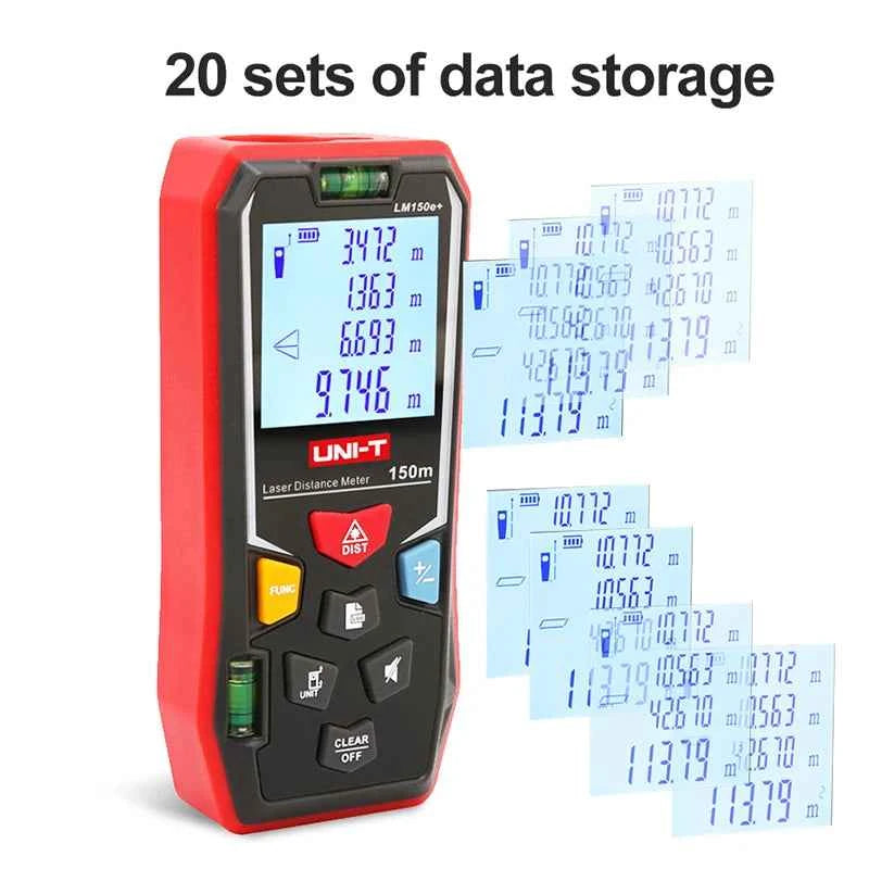 UNI-T Laser Rangefinder - Precision 70m & 150m Distance Measurement for Accurate Projects