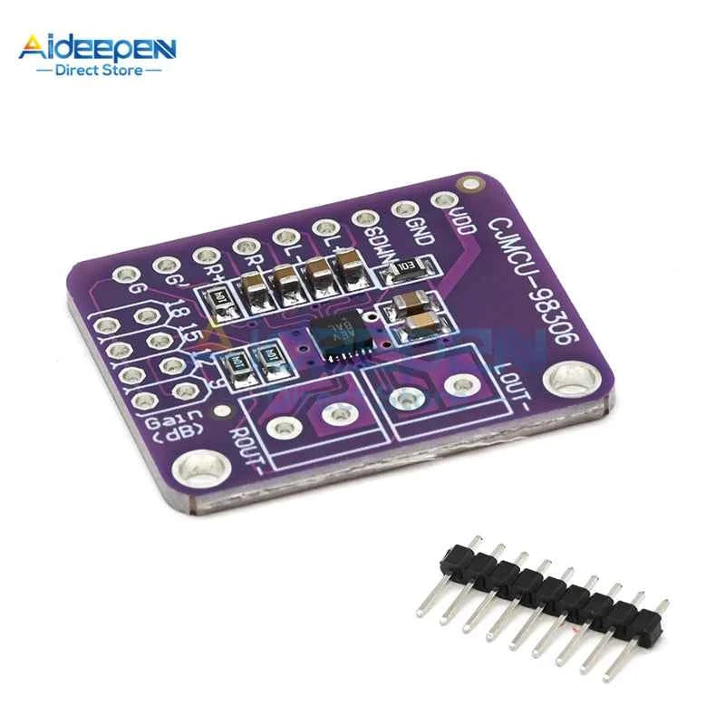 MAX98306 Stereo Class D Amplifier Module - 3.7W Power for High-Fidelity Sound