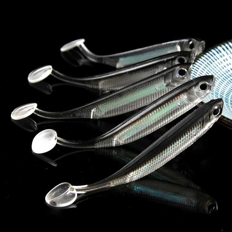 5Pcs/lot Fishing Soft Bait 7CM 7.5CM 1.7G 2.3G 2.7G T Tail fish Fishing Lures Rainbow Color Sequin Swing Fishing Spinner Bait The jack market .AU The jack market .AU Fishing Gear $ 21 14:29#tip lure