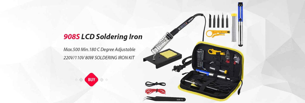 ESD Heat-Resistant Silicone Soldering Mat with Magnetic Grip