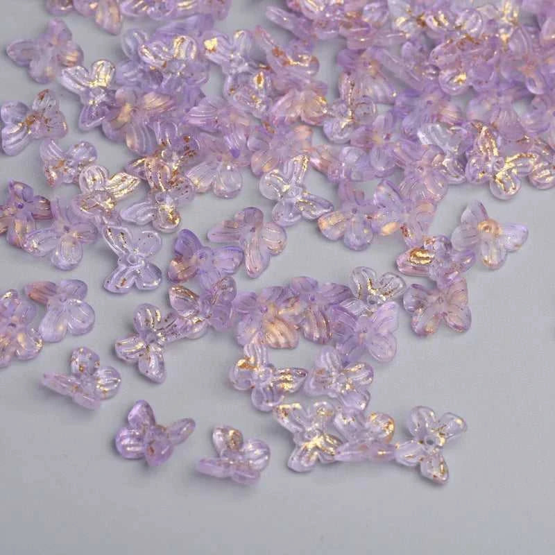New Design Butterfly Glass Beads Handmade Material 10mm Gradient Loose Pendant Jewelry Accessories For Earring DIY Charms Beads The jack market .AU The jack market .AU Jewellery & Chains $ 53 14:200004891#10;200000196:1181#10mm (50PCS)
