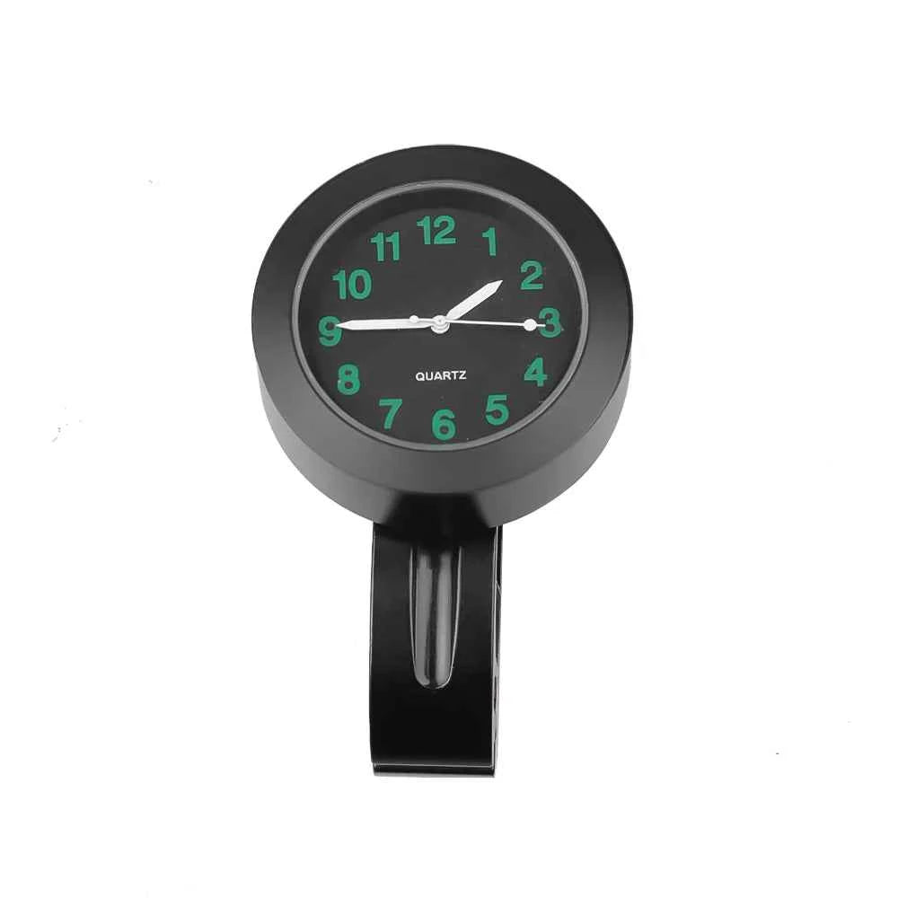 Universal Motorbike Bike Waterproof Handlebar Clock With Night Vision Light 22-25mm Motorcycle Handlebar Mount Clock Watch