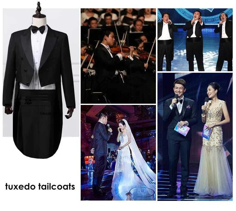 Tuxedo Dress Suits Men Embroidery Shiny Lapel Tail Coat Tuxedo Wedding Groom Tailcoats Party Stage Singer Suits Dress Coat Tails The jack market .AU The jack market .AU Men Fashion $ 69 14:200002130#Flower white;5:100014065