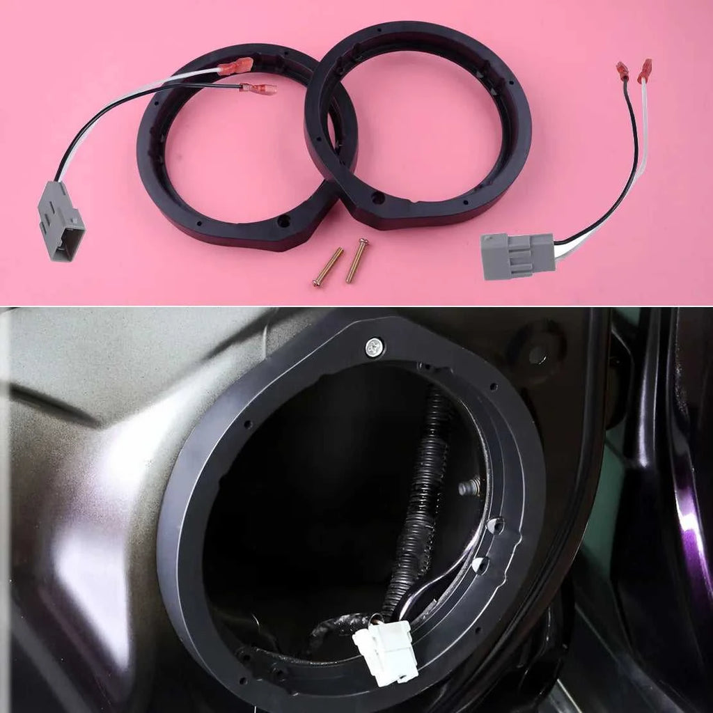 2Pcs Speaker Adapter 6.5"/6.75" 165mm & Wire Harness Accessories ABS Fit for Honda Civic Accord Crosstour CR-Z Insight The jack market .AU The jack market .AU Home $ 31 200007763:201336100
