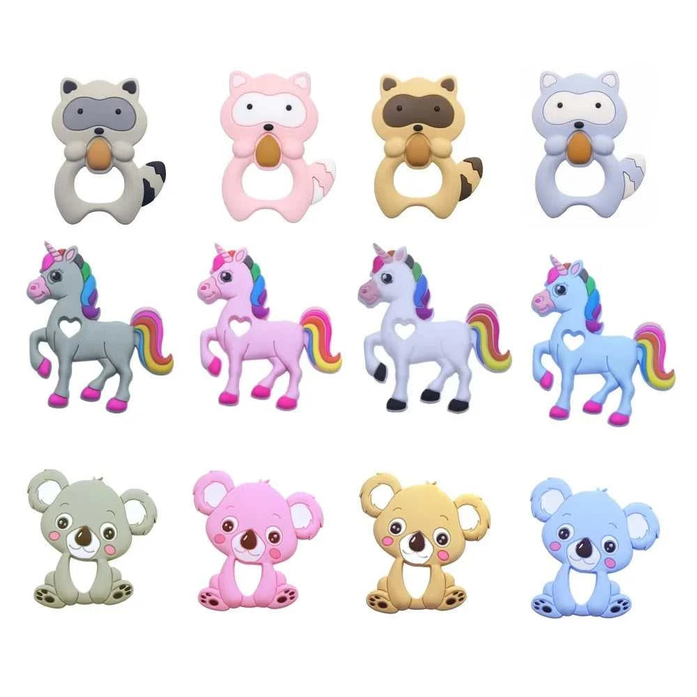 BOBO.BOX 10pcs Baby Teething Toys Crown Silicone Beads Food Grade Silicone DIY Pacifier Chain Pendant Accessories Baby Teethers The jack market .AU The jack market .AU Mum & Kids: Essential Products for Every Family $ 21 14:175#5