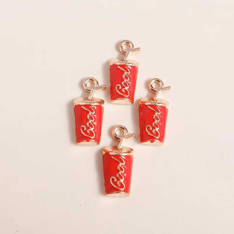 10pcs Mix Enamel Cute Food Drink Ice Cream Cake Juice Cola Charms Pendants for Necklaces Handmade DIY Jewelry Making Accessories The jack market .AU The jack market .AU Jewellery & Chains $ 48 200001033:200005183#style 431