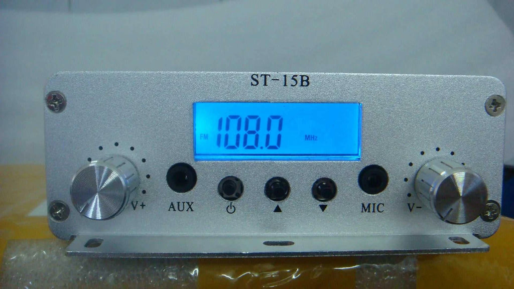V1 Radio station stereo PLL FM transmitter broadcast station 86-108MHZ 15w Car Church Radio Community Broadcasting The jack market .AU The jack market .AU Accessories Electronics $ 127 14:29#BNC;200007763:201336100
