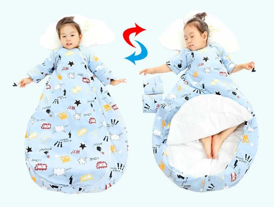 Sleeping Bag For Children 2.5Tog Baby Sleeping Bag Winter Thick Detachable Sleeves Anti-Kick Blanket Infant Quilt Sleepwear The jack market .AU The jack market .AU Mum & Kids: Essential Products for Every Family $ 63 14:771#dog 2.5tog;200000463:200661896#M(80cm)