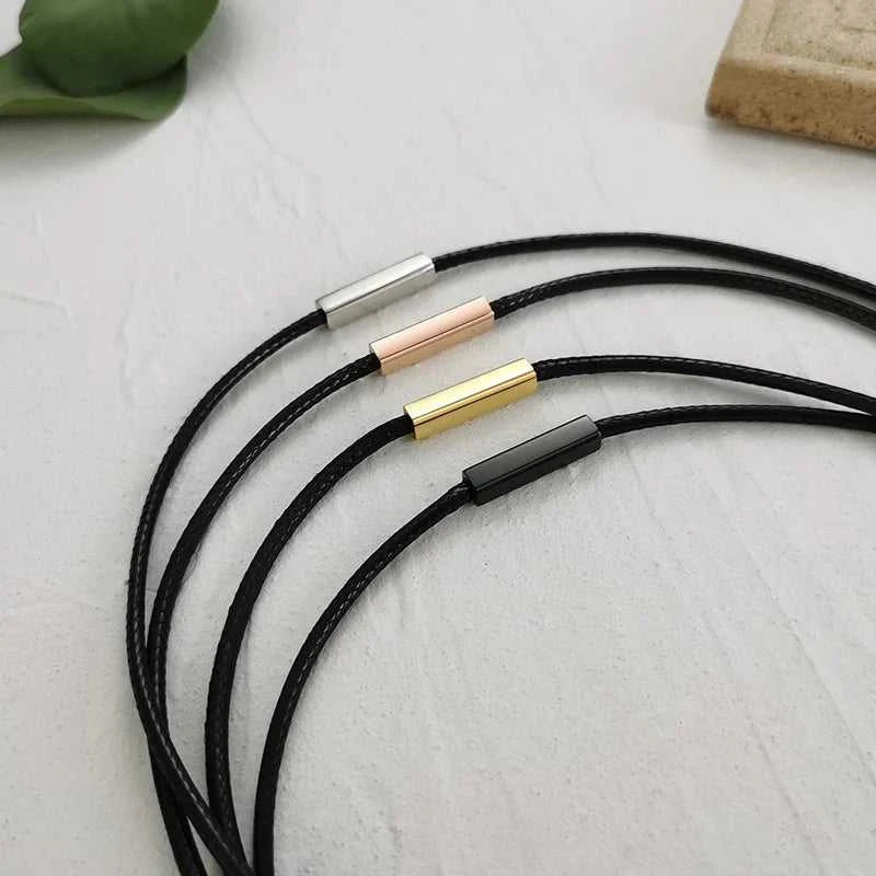 Choker for Men Black Rope Necklace with Magnetic buckle The jack market .AU The jack market .AU Jewellery & Chains $ 53 200001034:201673808#style4
