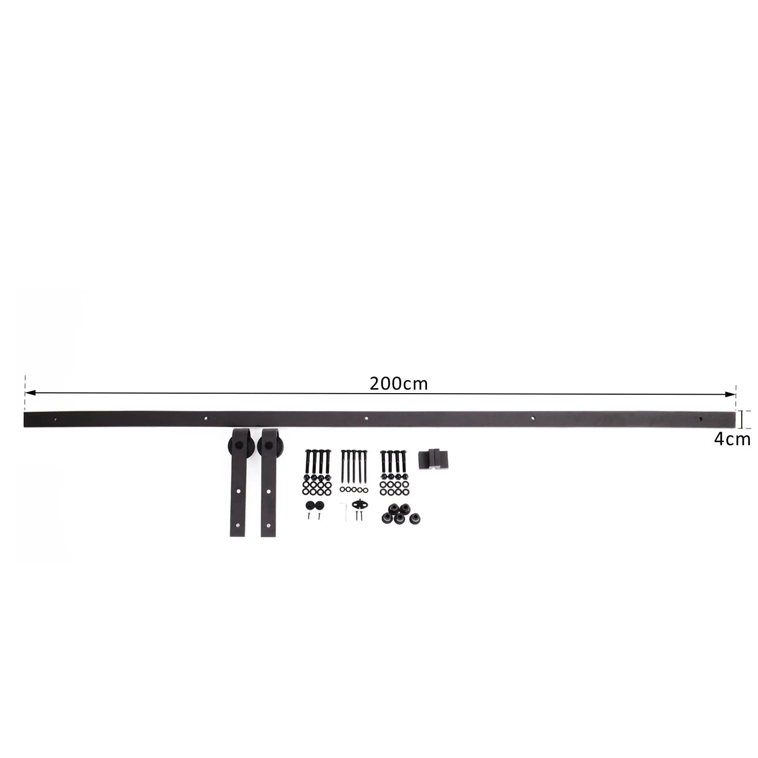HOMCOM Kit Instalacion Montaje Puerta Corredera Madera Puertas Corredizas Riel Acero The jack market .AU The jack market .AU Home $ 134 14:200000195;200007763:201336104