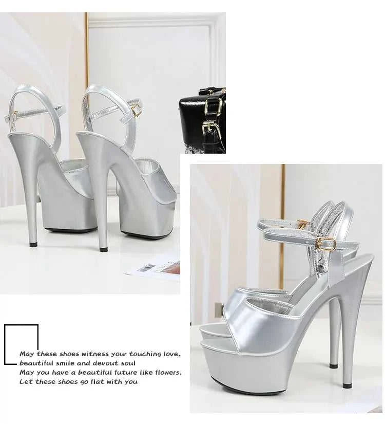 2022 Stripper Pole Dance Shoes High Heels Women Sexy Show Shoes Party Club 13 15 17CM Sandals Platform High-heeled Shoes Wedding The jack market .AU The jack market .AU Step Up Your Style: Trendy Shoes for Every Occasion! $ 94 14:366#Blue leopard;200000124:3434