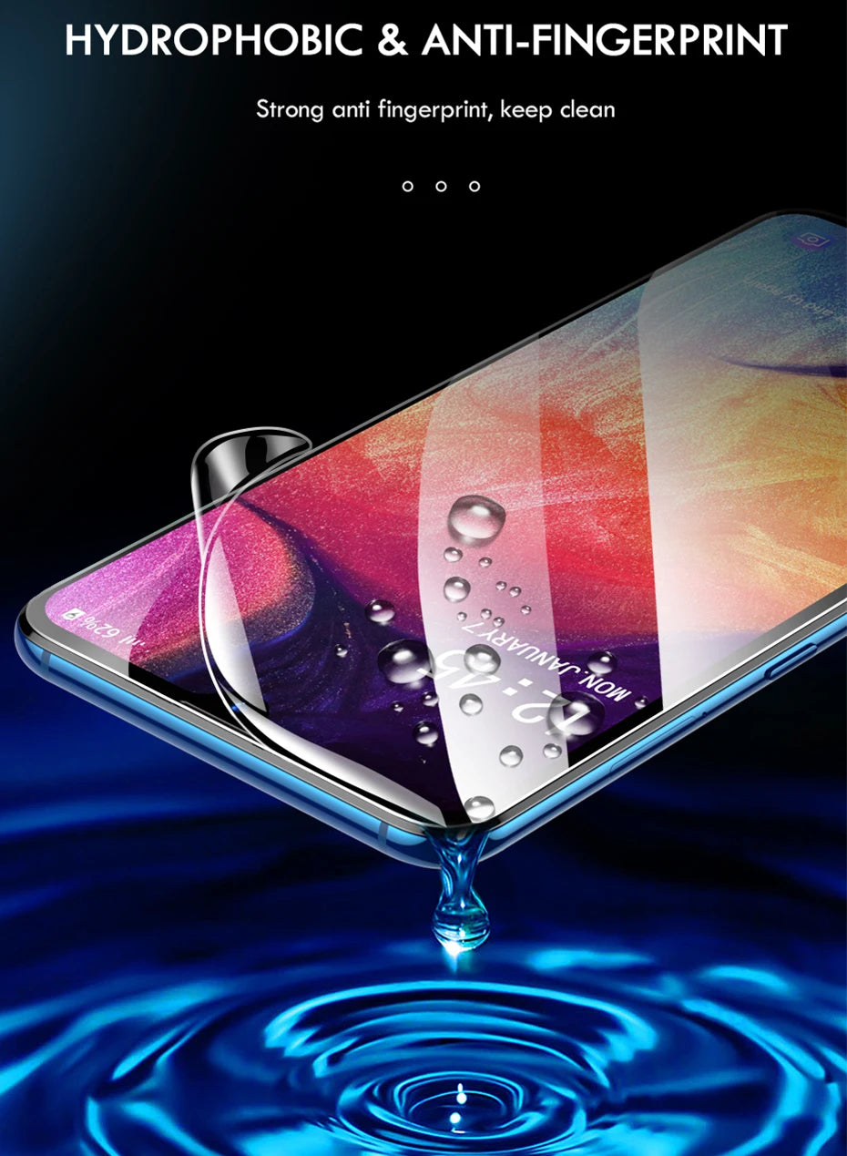 OPPO Find N3 Flip Hydrogel Screen Protector - 3-in-1 Full Coverage, 6.8" HD Clarity, Ultimate Protection