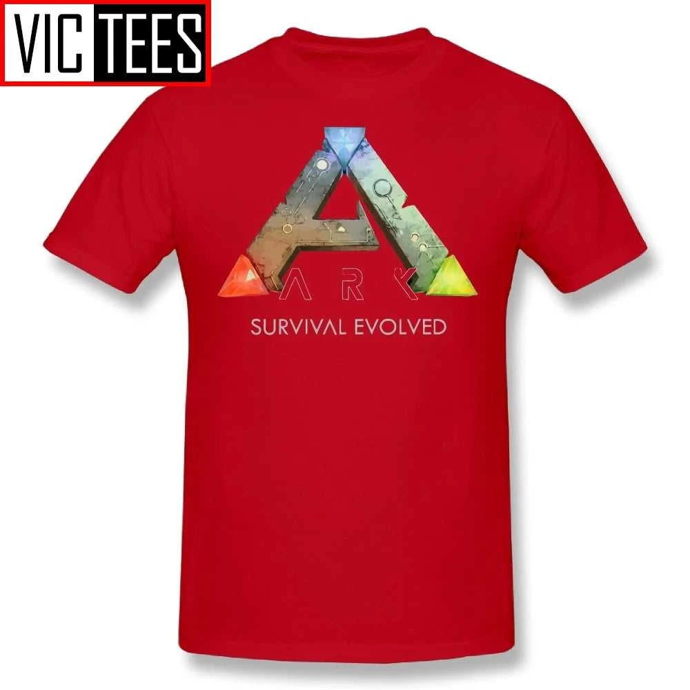 Men Tee Shirts Ark Survival Evolved Games Men Pre-Cotton T-Shirts Casual Round Collar T Shirts Black The jack market .AU The jack market .AU Men Fashion $ 35 14:496;5:100014066