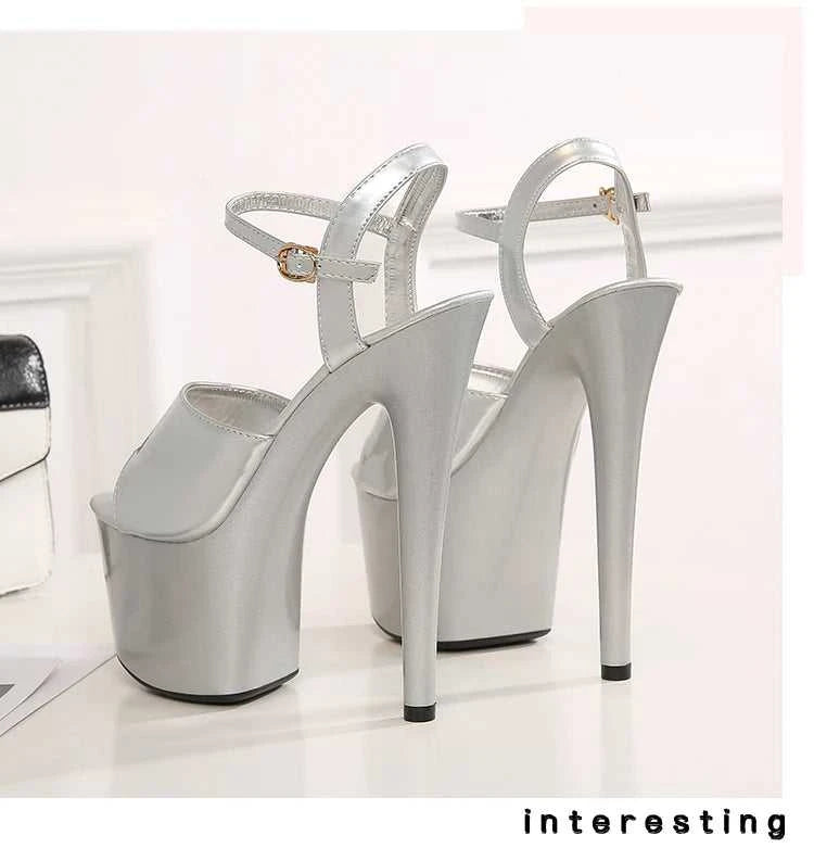 2022 Stripper Pole Dance Shoes High Heels Women Sexy Show Shoes Party Club 13 15 17CM Sandals Platform High-heeled Shoes Wedding The jack market .AU The jack market .AU Step Up Your Style: Trendy Shoes for Every Occasion! $ 94 14:366#Blue leopard;200000124:3434