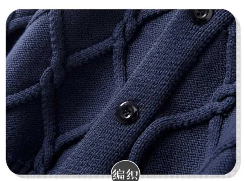 2023 new Spring Autumn Boys Sweater Solid Color Keep Warm Knitting Jacquard Weave V-neck Cardigan For Kids 2-10 Years Old The jack market .AU The jack market .AU Mum & Kids: Essential Products for Every Family $ 42 14:1254#Picture Color;200000463:200004187#2T-3T