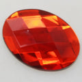 Large 20Pcs/Lot Wholesale Price 30*40MM Oval Wedding Dress Rhinestones Acrylic Diy Glue-On Plastic Button accessories