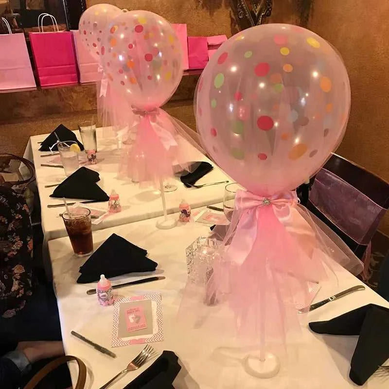6pcs Balloon Stand Base DIY Balloon Holder Column Support Wedding Table Decoration Adult Kids Birthday Party Baby Shower Favors The jack market .AU The jack market .AU Home $ 25 14:7670#yellow