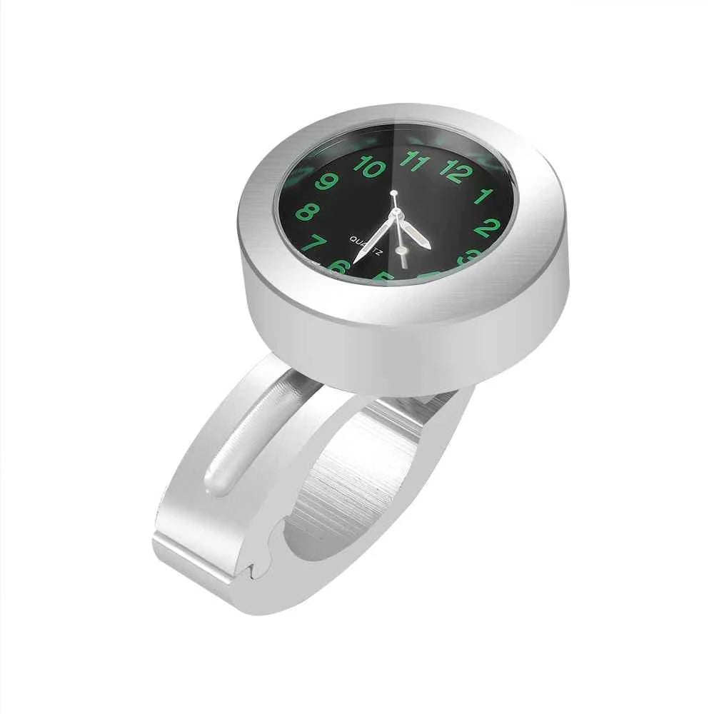Universal Motorbike Bike Waterproof Handlebar Clock With Night Vision Light 22-25mm Motorcycle Handlebar Mount Clock Watch