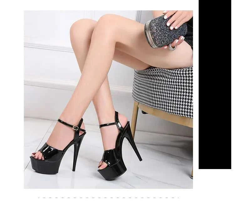 2022 Stripper Pole Dance Shoes High Heels Women Sexy Show Shoes Party Club 13 15 17CM Sandals Platform High-heeled Shoes Wedding The jack market .AU The jack market .AU Step Up Your Style: Trendy Shoes for Every Occasion! $ 94 14:366#Blue leopard;200000124:3434
