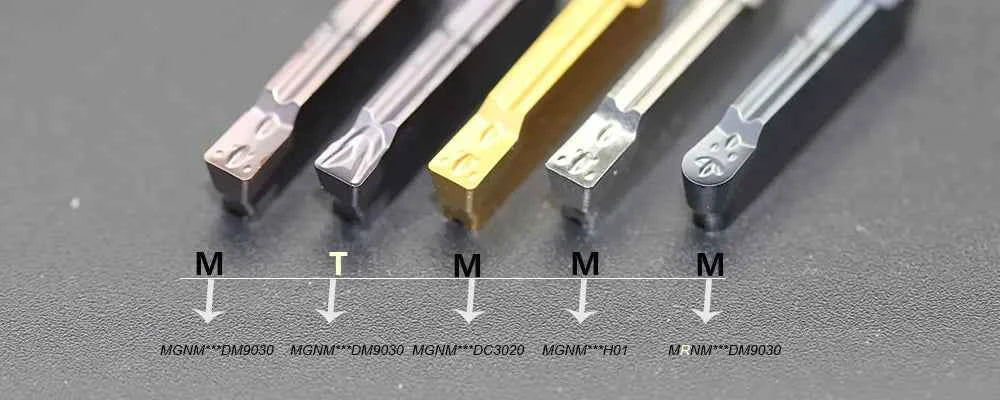 10pcs MRMN200 MRMN400 MRMN300 MGMN200 T MGMN300 T Carbide Inserts Grooving Blade Parting off CNC Lathe Slot Cutter Tool