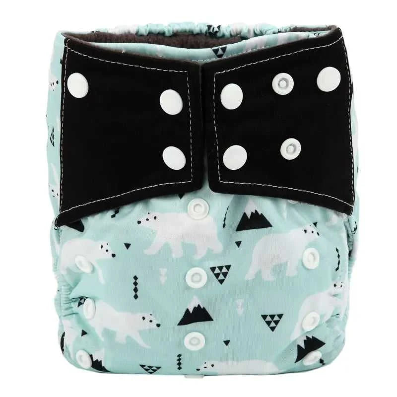 1 Charcoal Bamboo Baby Cloth Diaper Nappy Washable Reusable Double Gusset 3-15kg 8-36lbs NO INSERT The jack market .AU The jack market .AU Mum & Kids: Essential Products for Every Family $ 25 14:200006155#CD58 owl