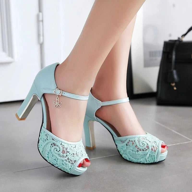 women Summer lace mesh shoes Fish Mouth high heel ladys platform sandals evening dress wedding shoes 2025 zapatos de mujer 43 The jack market .AU The jack market .AU Step Up Your Style: Trendy Shoes for Every Occasion! $ 92 14:193#black;200000124:200000333