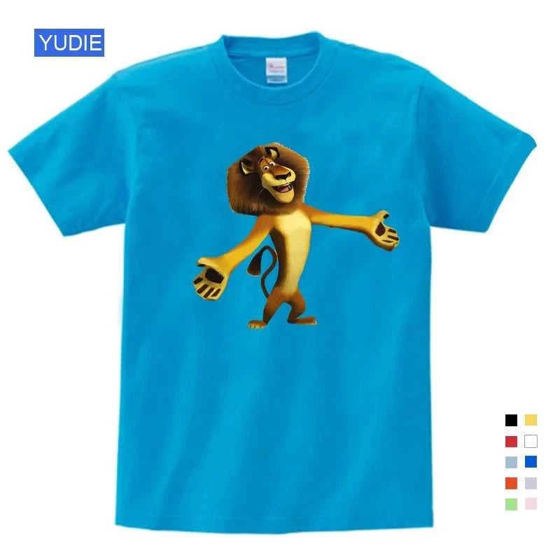 Best Sellers Cartoon Printing Madagascar Summer New T Shirt Alex Marty Cute Funny T Shirt Summer Send Children Birthday Gift The jack market .AU The jack market .AU Mum & Kids: Essential Products for Every Family $ 35 14:193#T-shirt;200000463:200661901