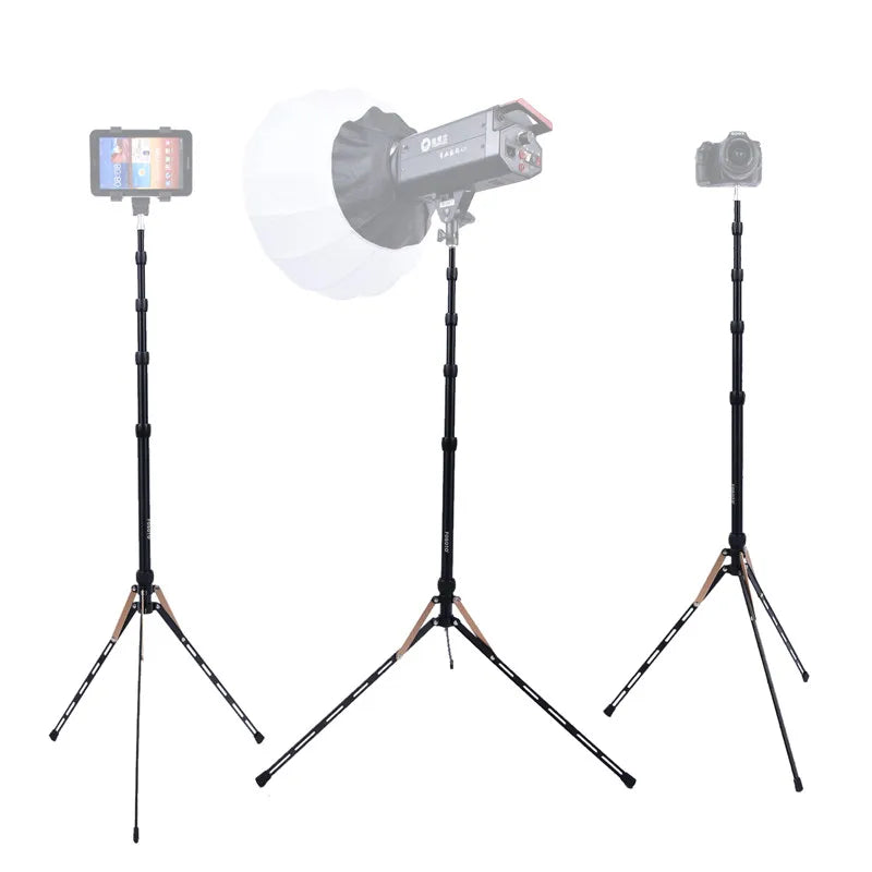 Fosoto FT-190B Gold Led Light Tripod Stand Bag 2.22m Softbox For Photo Studio Photographic Lighting Flash Umbrellas Reflector
