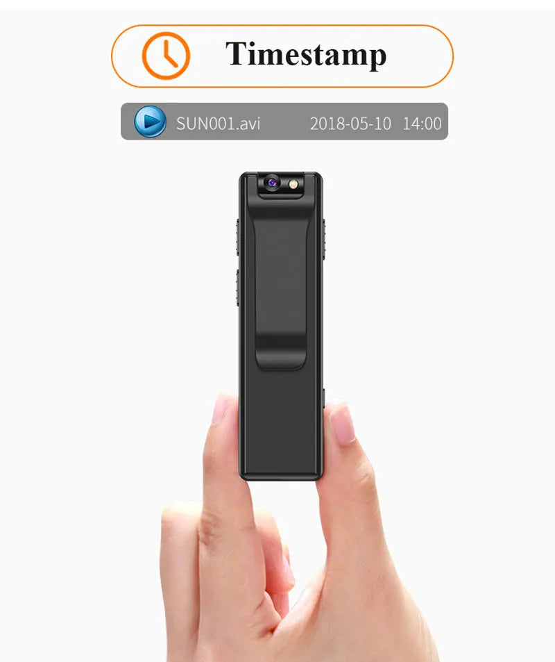 Vandlion Magnetic Digital Mini Camera HD Flashlight Micro Cam Webcam Motion Detection Snapshot Loop Recording Camcorders