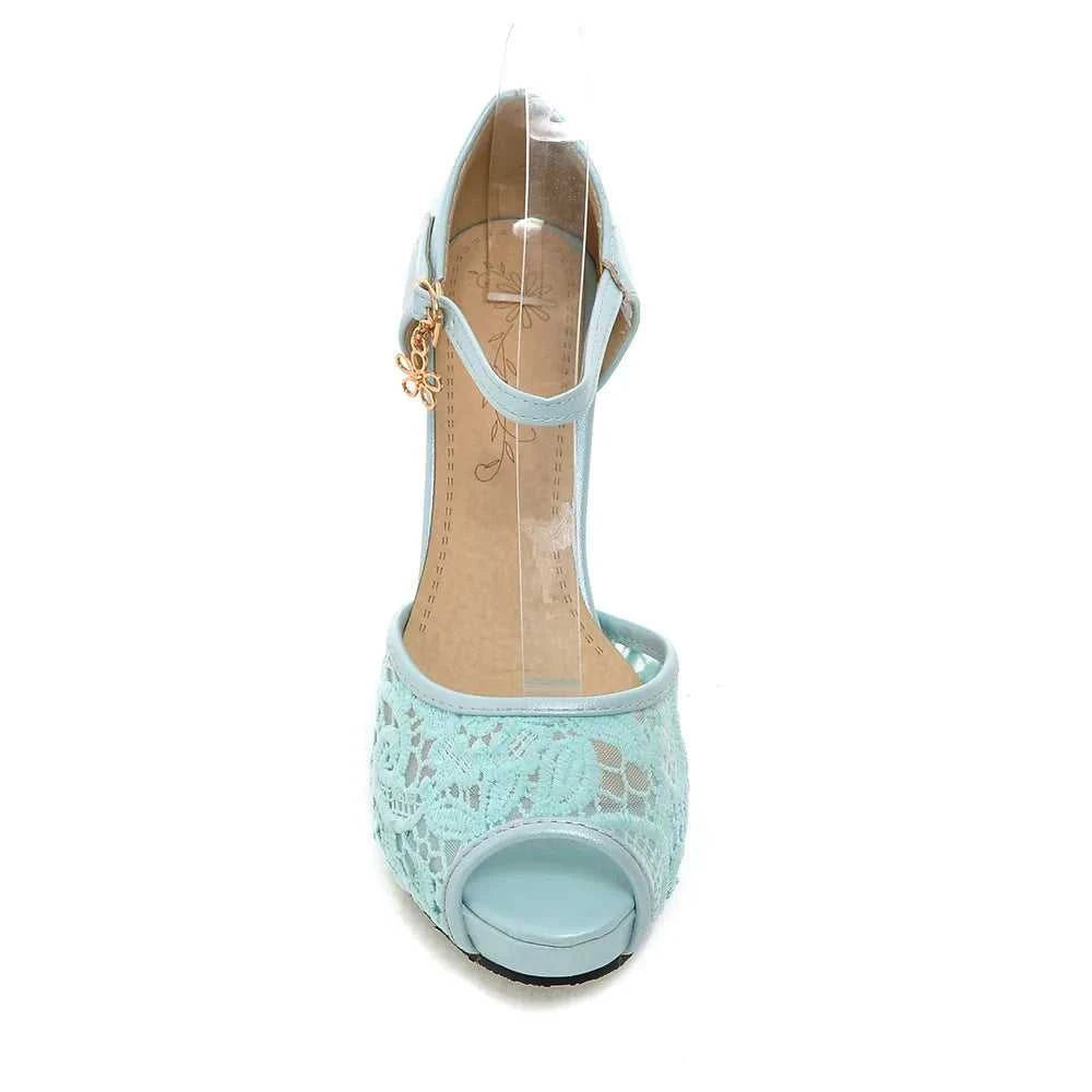 women Summer lace mesh shoes Fish Mouth high heel ladys platform sandals evening dress wedding shoes 2025 zapatos de mujer 43 The jack market .AU The jack market .AU Step Up Your Style: Trendy Shoes for Every Occasion! $ 92 14:193#black;200000124:200000333