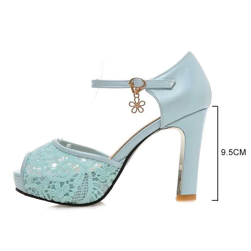 women Summer lace mesh shoes Fish Mouth high heel ladys platform sandals evening dress wedding shoes 2025 zapatos de mujer 43 The jack market .AU The jack market .AU Step Up Your Style: Trendy Shoes for Every Occasion! $ 92 14:193#black;200000124:200000333