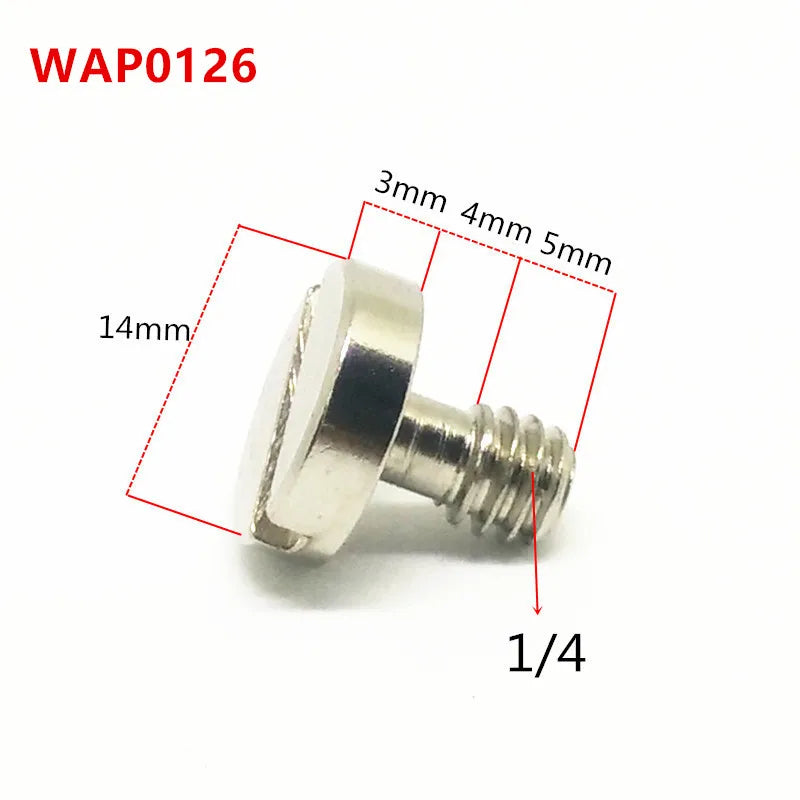 Jadkinsta 1/4 3/8 flat head Convert Slotted Screw Adapter Thread Camera Screw Mount Adapter for DSLR Camera Tripod Light Stand