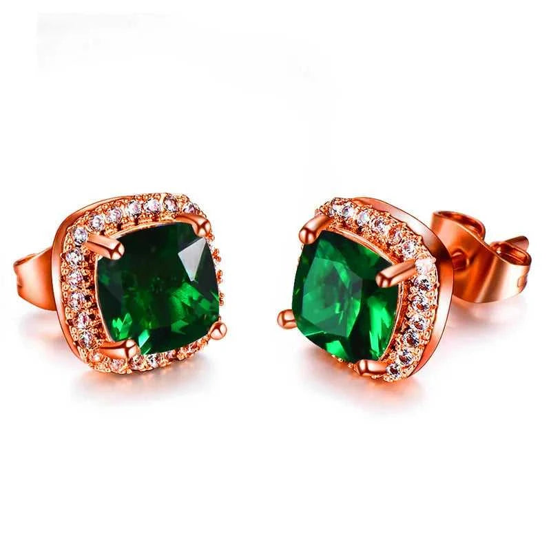 Luxury Female Crystal Zircon Stone Earrings Fashion Silver Color Jewelry Vintage Double Stud Earrings For Women The jack market .AU The jack market .AU Jewellery & Chains $ 47 200001034:361180#Silver Yellow