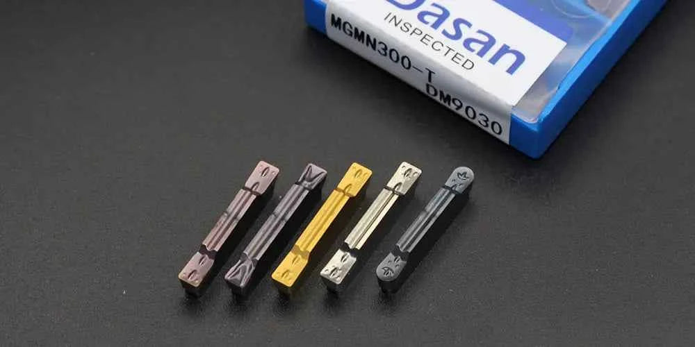 10pcs MRMN200 MRMN400 MRMN300 MGMN200 T MGMN300 T Carbide Inserts Grooving Blade Parting off CNC Lathe Slot Cutter Tool