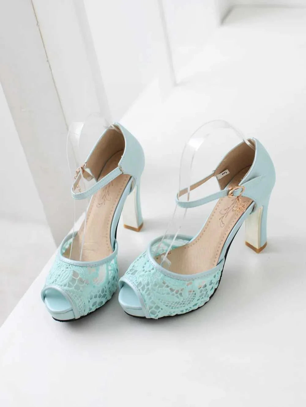 women Summer lace mesh shoes Fish Mouth high heel ladys platform sandals evening dress wedding shoes 2025 zapatos de mujer 43 The jack market .AU The jack market .AU Step Up Your Style: Trendy Shoes for Every Occasion! $ 92 14:193#black;200000124:200000333