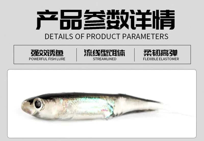5Pcs/lot Fishing Soft Bait 7CM 7.5CM 1.7G 2.3G 2.7G T Tail fish Fishing Lures Rainbow Color Sequin Swing Fishing Spinner Bait The jack market .AU The jack market .AU Fishing Gear $ 21 14:29#tip lure