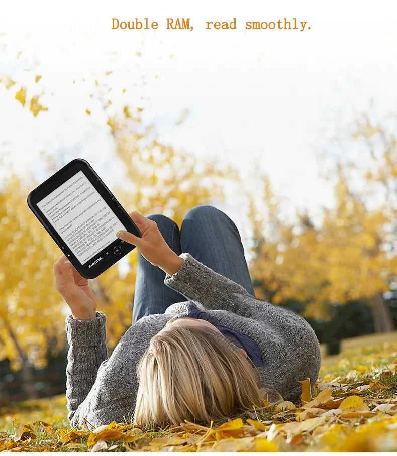 16GB E book reader 6 inch HD eink screen 2500mAh battery pocket books gift pu cover ELECTSHONG The jack market .AU The jack market .AU Accessories Electronics $ 171 14:29#16GB