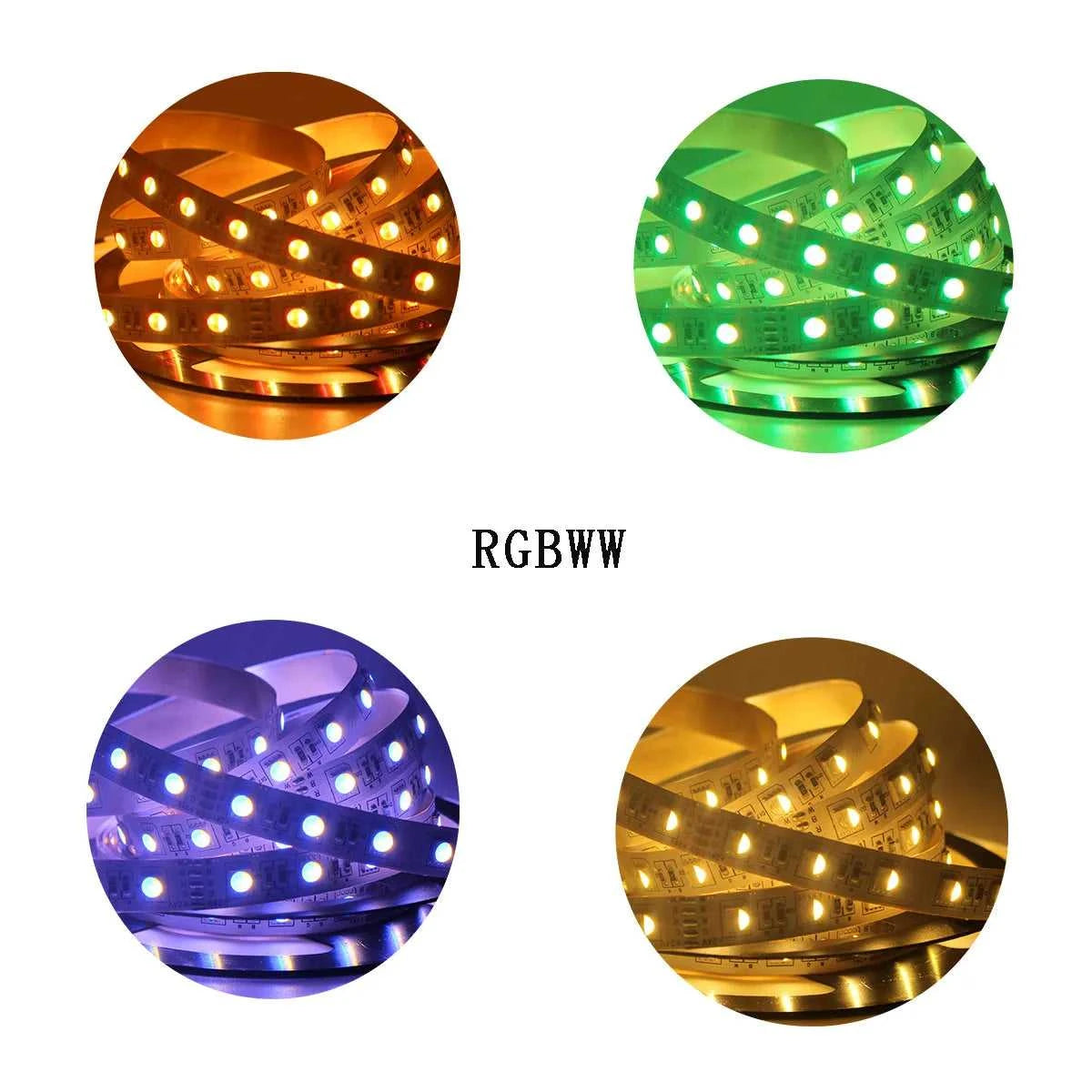 DC12V 24V 5050 LED Strip RGBW Flexible LED Light 60LED/m NW 4000K UV IP20/IP65 RGB+White/+Warm White RGBCCT Tape for decoration The jack market .AU The jack market .AU Home $ 62 136:200003940#RGBWW 5pin 10mm PCB;14:10#IP67 Tube Waterproof;249:200006306#24V