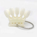 50 Tips Nail Art Display False Nail Tips Crown Fake Nails Polish Clear Nature Color Card Acrylic Practice Chart Palette Art Ring