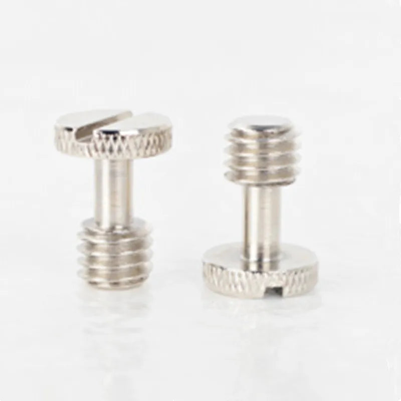 Jadkinsta 1/4 3/8 flat head Convert Slotted Screw Adapter Thread Camera Screw Mount Adapter for DSLR Camera Tripod Light Stand