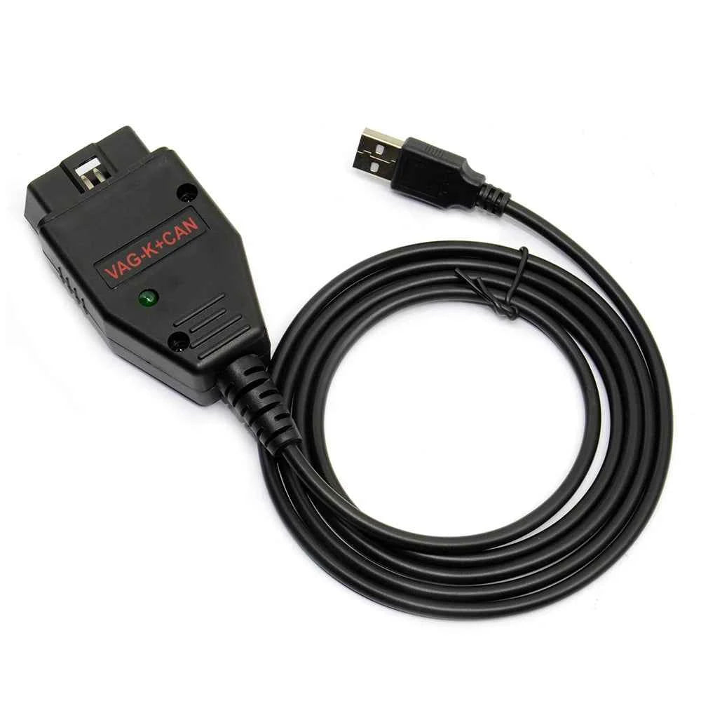 VAG K CAN Commander 1.4 FTDI PIC18F25K80 K+CAN 1 4 OBD 2 OBD2 Auto Car Diagnostic Tools Interface COM K-line Cable