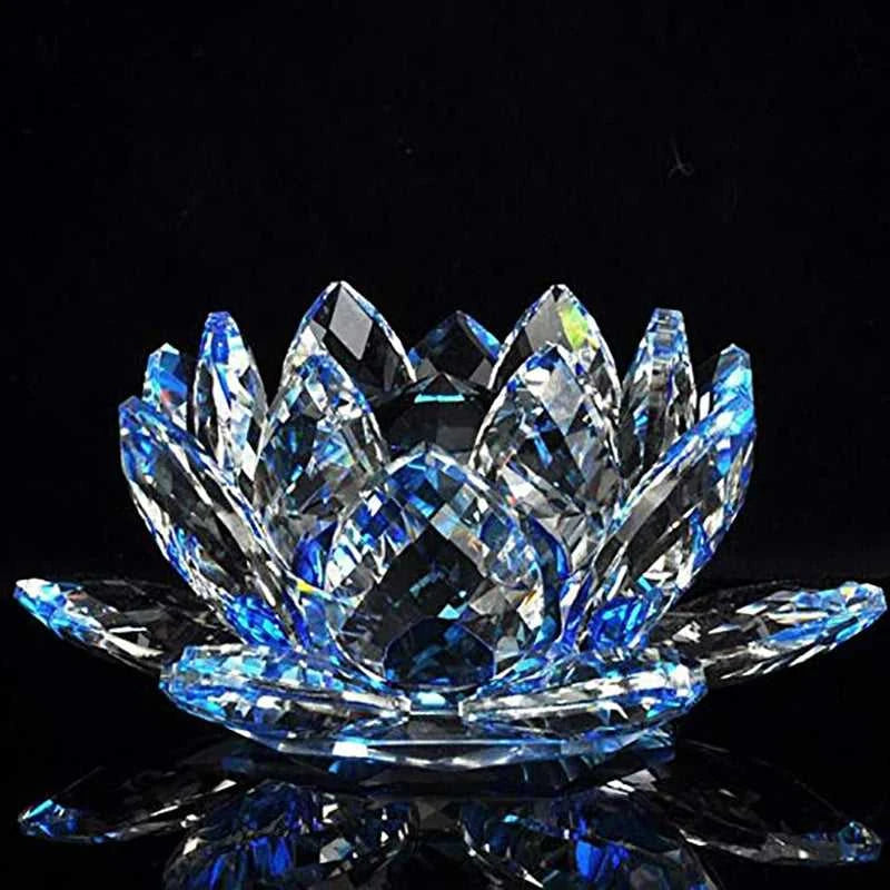 80/100/120/140/200mm 1pcs Blue Color Crystal Lotus Flower Paperweight For Feng Shui Home Decor Office Collections The jack market .AU The jack market .AU Home $ 44 14:10#Blue;5:361386#120mm
