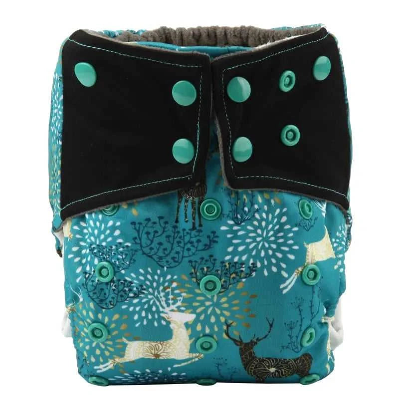 1 Charcoal Bamboo Baby Cloth Diaper Nappy Washable Reusable Double Gusset 3-15kg 8-36lbs NO INSERT The jack market .AU The jack market .AU Mum & Kids: Essential Products for Every Family $ 25 14:200006155#CD58 owl
