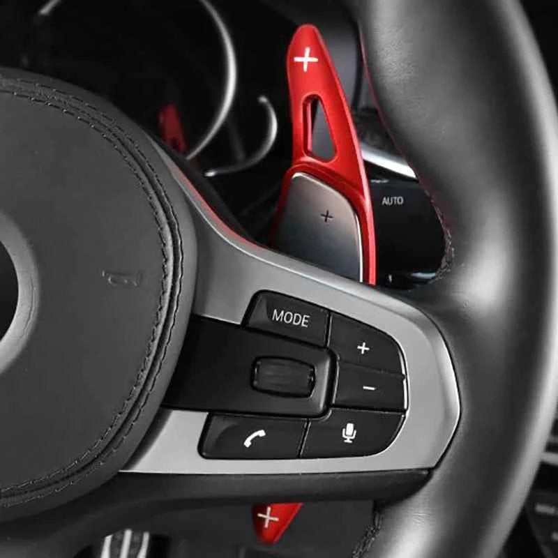 for BMW 5 Series G30 7 Series G11 G12 X3 G01 X4 G02  F90 2017 2018 car styling Steering Wheel Shift Paddle Shifter Extension