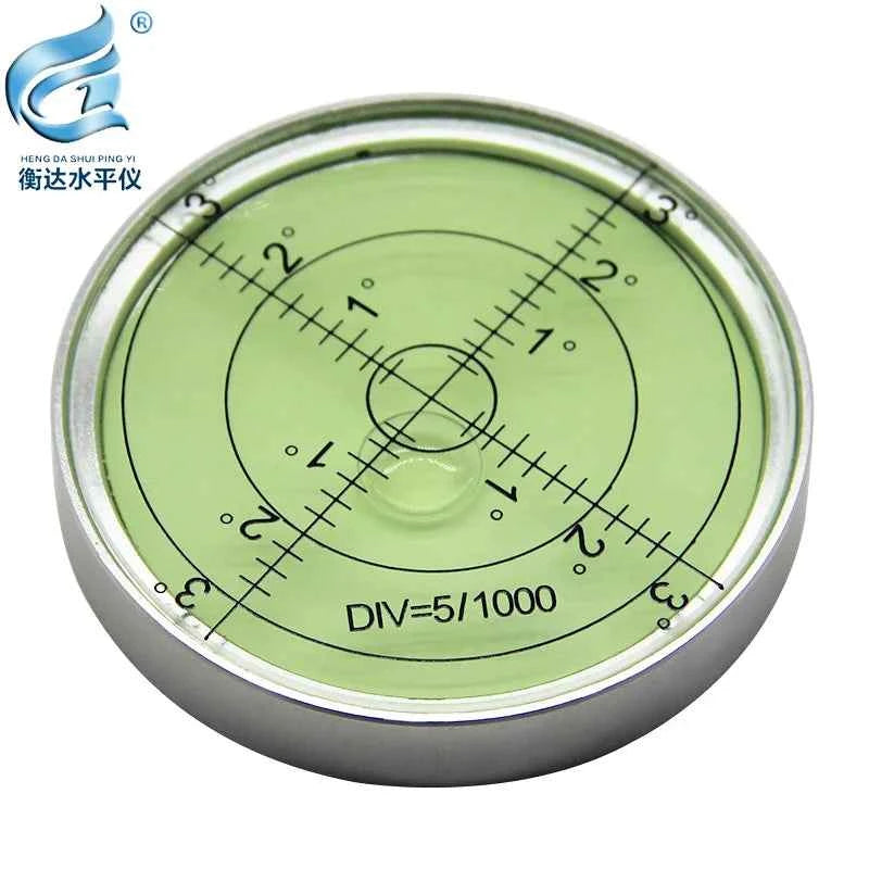 Magnetic Mini Level Meter - High Precision Metal Bubble for Perfectly Level Surfaces, Compact 60x10mm Design